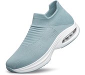 Zapatillas Running para Mujer Deportivas Tenis de Mujer Zapatos para Correr Cómodo Ligero Transpirable Antideslizante green