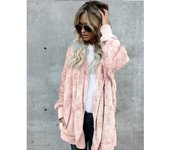 New Autumn and Winter Fur Warm Cotton Coat Mid-length Double-sided Coat