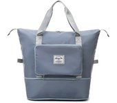 Bolsa De Viaje Plegable Bolsa De Deporte Seca Y Húmeda Bolsa De Viaje De Fin De Semana Almacén Independiente De Calzado