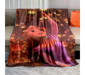 cute Princess Cartoon Blanket Rapunzel Travelling Flannel Throw Blanket Warm Couch Chair Sofa Bed Customized Bedspread