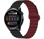 Applicable to 20mm and 22mm silicone magnetic loop strap for 6/4/5 pro/3/active 2 amazfit, HUAWEI watch GT 2e 3 bracelet