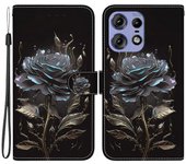 For Motorola Edge 50 Pro 5G Case Wallet Stand Pattern Printing Leather Cover