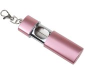 Portable Pocket with Keychain Fireproof Ashtray Metal Cigar Storage Organizer Outdoor Smoking Ash Holder