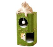 Nido De Gato Cuatro Estaciones Engrosado Casa De Gato Gato Rascador De Gato Integrado Multicapa Agujero De Árbol Gato Marco De Escalada Caliente Cubo De Gato De Doble Capa