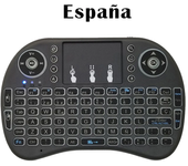 2.4G Air Mouse with Touchpad Keyboard i8 Arabic French Spanish Russian Backlit Mini Wireless Keyboard for PC Android TV Box