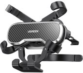 UGREEN Gravity Car Phone Holder Adjustable For Phone in Car Air Vent Clip Mount Mobile Phone Holder Stand Car bracket compact folding type, barb clip type