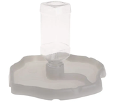Dispensador automático de agua para mascotas, alimentador de reptiles, bebedero, plato de comida para mascotas, Tortuga