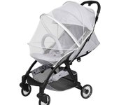 Mosquitera Universal con Cremallera para Cochecito de Bebé o Carrito de Bebé, Malla Fina, Resistente a Desgarros y Lavable; Prot