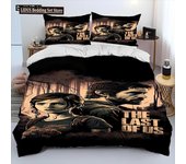 The Last Of Us Horror TV Game Pedro Comforter Bedding Set,Duvet Cover Bed Set Quilt Cover Pillowcase,king Queen Size Bedding Set
