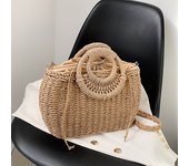 Straw Bags For Women Summer Casual Woven Crossbody Shoulder Travel Handbag Beach Bag Female Rattan Handbags Bag Women