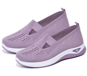 Zapatos transpirables descalzos, cómodos zapatos ortopédicos, zapatillas antideslizantes para caminar con soporte para el arco para mujer