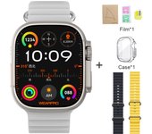 2025 New DT Ultra2 Smartwatch Bluetooth Call Compass ECG Detection Brightness Adjustment Sport Mode AMOLED Screen Compatible with Android IOS 4G Smartwatch