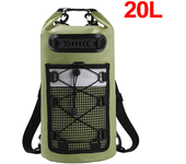 Paquete de natación de PVC, mochila seca para mujeres y hombres, 10L, 20L, impermeable, hombro, Kayak, senderismo, Rafting, surf, bolsa de navegación
