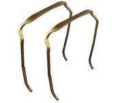 2pcs Sunglasses Headbands For Women Invisible Hair Hoop Fixed Hairstyle Artifact Suitable For Curly  With Square Headband