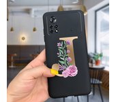 For Xiaomi Poco X4 Pro 5G Case Soft Letters Alphabet Painted Phone Cover For Xiaomi Poco M4 Pro 4G Funda PocoX4 M4 Pro 2022 Capa