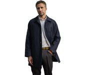 Men's Lightweight Trench Coat Casual Long Sleeve Windbreak Jacket Classic Business Fitted Button Down Jacket