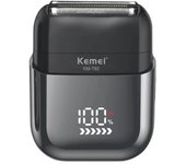 Kemei Foil Shaver Electric Razor for Men's Face Compact Travel Shavers Waterproof Close Shave Trimmer USB-C Rechargeable Gifts