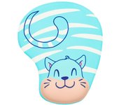 Silicone Ergonomic 3D Game Mouse Pad Anti Slip Mousepad With Wrist Rest Optical Trackball Mat Mice Mat Wrist Mouse Pad Mice Pad