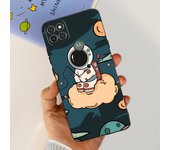 For Motorola Moto G9 Power Case Moto G9 Play Silicone Soft Cover Fashion Flower Painted Matte Case For MotoG9 Power TPU Fundas