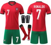 Children 2324 Real Madrid Home Jersey No. 9 Mbappe 5 Bellingham 7 Vinicius Football Uniform Sports Men's Suit