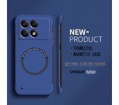 Ultra Thin Hard PC Magnetic Frameless Phone Case For Xiaomi Poco X6 Pro F3 F4 F5 Pro Matte Pure Color Solid Cover