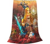Anime The Legend of Zelda Blanket Soft Flannel Blanket Cozy Throw Blanket for Women Men for Bed Sofa Livingroom