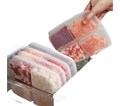 Refrigerator Organizer Kitchen Accessories Sealed For Fruit Ginger Garlic Crisper Storage Box Vegetable Case Meat Container