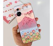 For Honor 90 Lite Case CRT-NX1 Phone Cover Popular Flower Marble Soft Silicone Transparent Funda For Honor 90 Pro Lite 2023 Capa