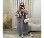 women casual woolen coats casual overcoat ladies outerwear