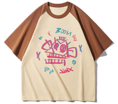 Hot Anime Arcane Jinx T Shirt Men Women Kawaii Cartoon Graphic Tees Hip Hop 90s Harajuku T-shirt Streetwear Male