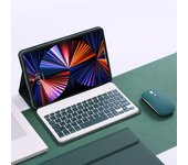 Case with Keyboard for Xiaomi Poco Pad 12.1 inch 2024 Folio Stand Case Spanish Ñ Keyboard Detachable Tablet Wireless Keyboard