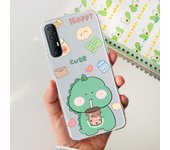 Case For Oppo Reno3 5G Reno 3 pro Cute Case Clear Painting Soft Silicone TPU Back Cover For oppo Reno6 5G phone Case Fundas Capa