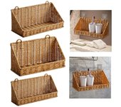 Wall hanging kitchen lighting basket, office, room decoration