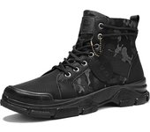 Brand Mens Hiking Boots Versatile Anti-slip Wear-resistant Soft Bottom Combat Boot Outdoor Breathable Commuting Camouflage Boots