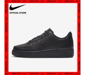 Leten Women's Air Force 1 '07 Shoes - Black Work shoes