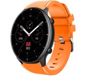 Correa De Silicona De Color Sólido Para Amazfit GTR 3 Pro, Correa De Silicona Deportiva De Patrón Recto De 22mm