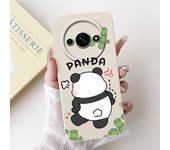 For Xiaomi Redmi A3 Case Lovely Panda Cartoon Anti-Fall Funda Soft Silicone Matte Cover For Xiomi Redmi A3 A 3 RedmiA3 4G Bumper