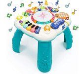 Juguetes Niños 1 año- Mesa Actividades Bebe Juguete Bebes Niña 1 2 años Regalo Instrumentos Musicales Infantiles con Sonidos y L