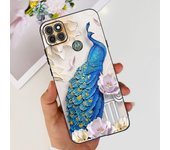 For Motorola Moto G9 Power Case Moto G9 Play Silicone Soft Cover Fashion Flower Painted Matte Case For MotoG9 Power TPU Fundas