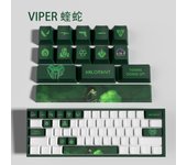 Sova New design Valorant OEM Profile 14keys MINI SET PBT dye sub keycaps