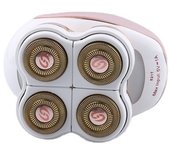 Double Liter Women'S High-Quality Mini 4-Head Hair Remover Portable Shaver Usb Rechargeable Multi-Function Full Body Razor