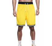 Pantalones cortos de baloncesto de estilo americano de corte holgado de verano para hombre, malla fina, secado rápido para deportes, correr y ropa informal