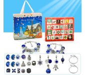 Calendario Adviento 2024,Caja ciega pulsera infantil 24 rejillas,Christmas Calendario Adviento Regalo para Niños y Niñas