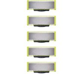 5 pcs Shaver Head For Oneblade Replacement Blade Beard Cutting Trimmer for QP2520/QP2530/QP2630/QP6510/QP6520/QP2523