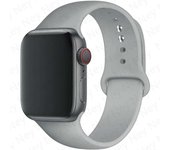 Silicone Band For Apple Watch Ultra 2 44mm 45mm 40mm 49mm 41mm 38mm 42mm sport bracelet iwatch series 8 7 6 5 4 3 SE Strap