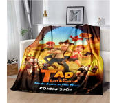 Cartoon Tadeo Jones Anime Throws Blanket for Kid Sofa Home Hiking Picnic Bed Super Soft Cute kawai Flannel Blanket birthday gift