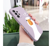 Funda de Teléfono de Pato Doble para Samsung Accesorio de Electrónica para A54, A34, A24, A14, A73, A53, A33, A23, A13, A15, A25, A35, A554G 5g
