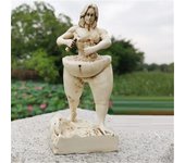 Art Abstract Self FitnessCarve Sculpture Decoration Bodybuilding Figures Muscle Men Resin Statue Fitness Room Craftwork Decor
