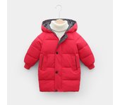 Children's down jacket Hooded Cotton Windbreaker Outerwear