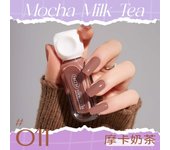 6pcs Esmalte de uñas de verano a base de agua desgarrable Macaron Color Nude Nuevo esmalte de uñas Morandi Color
